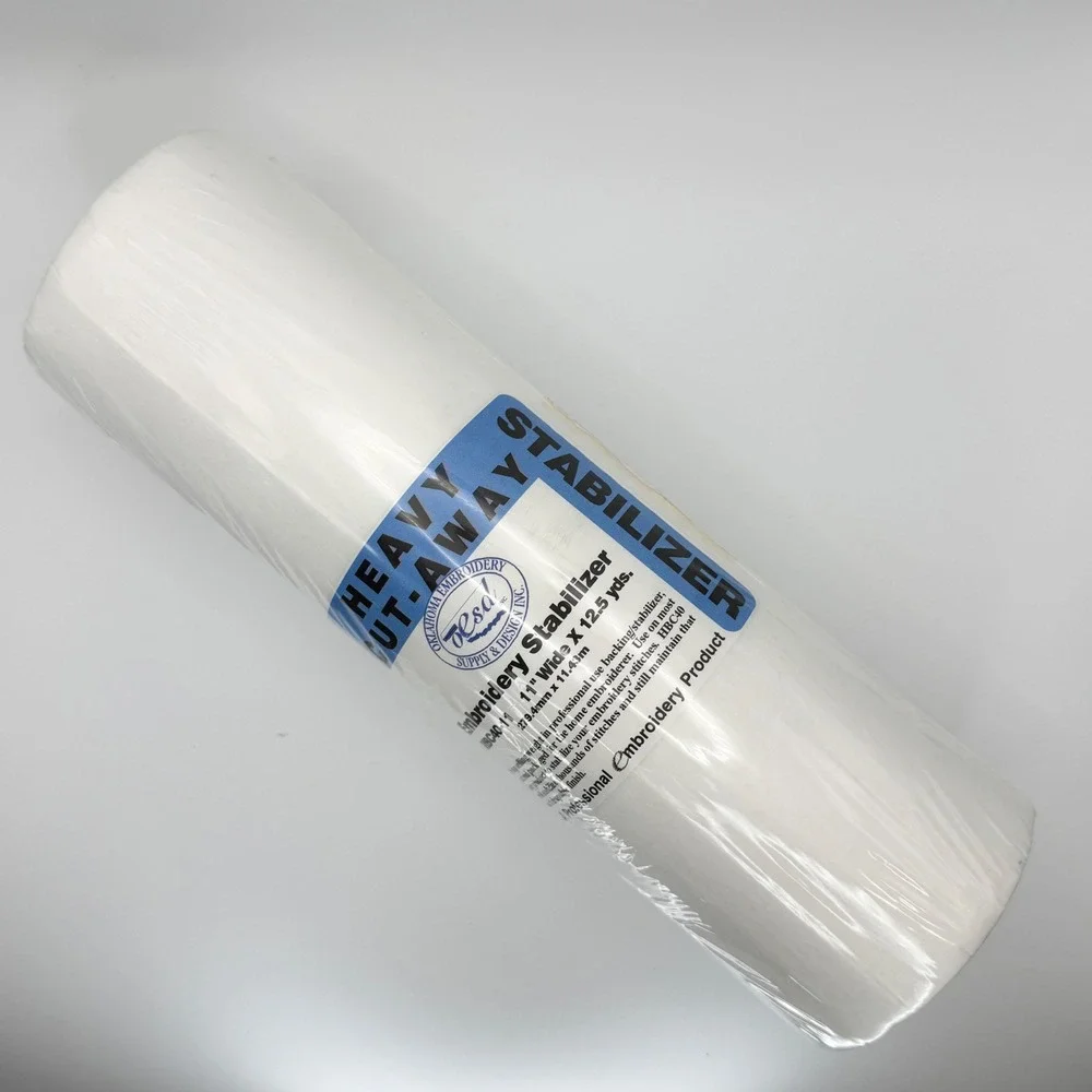 OESD Heavy Cut-Away Embroidery Stabilizer‎ 11in x 12.5yds White HBC40-11 Roll